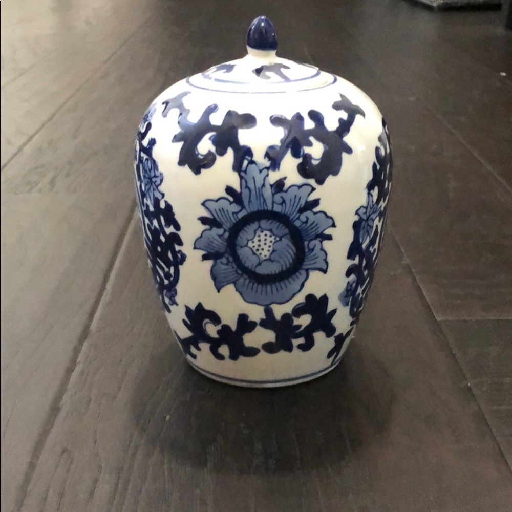 Mini Chinoserie Ginger Vase